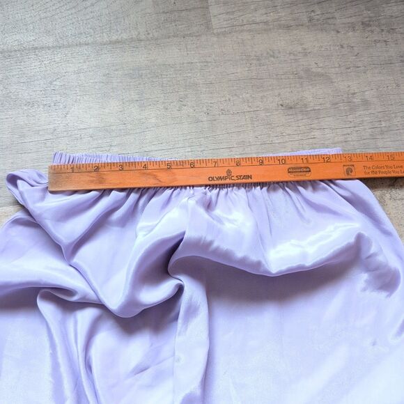 Vintage Victoria's Secret Sleep Pants Women M Satin Purple - Picture 3 of 6